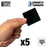 Plastic Bases - Square 50x50mm Black
