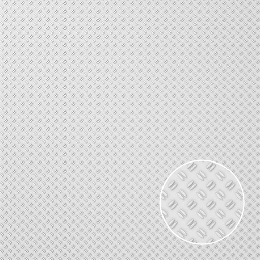 ABS Plasticard - Thread DOUBLE DIAMOND Textured Sheet - A4