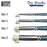 Premium Dry Brush Set - BLUE Series