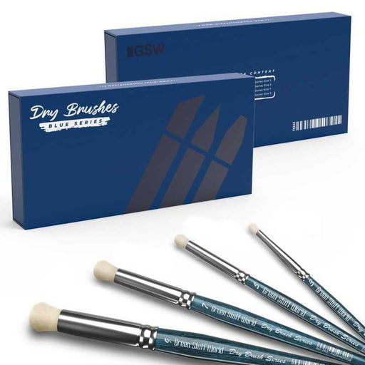 Premium Dry Brush Set - BLUE Series