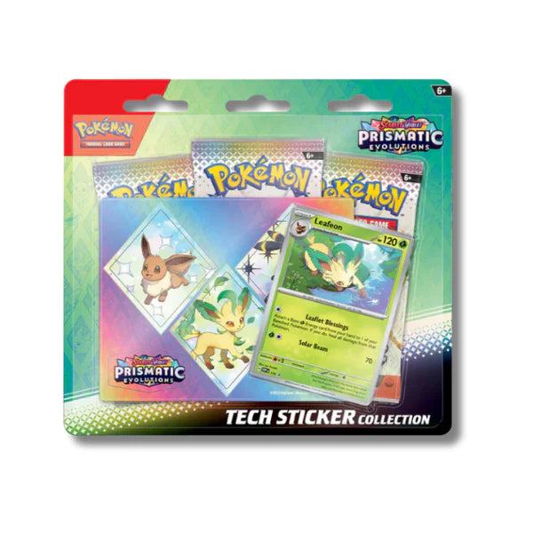 Pokemon TCG: Prismatic Evolutions Tech Sticker Collection
