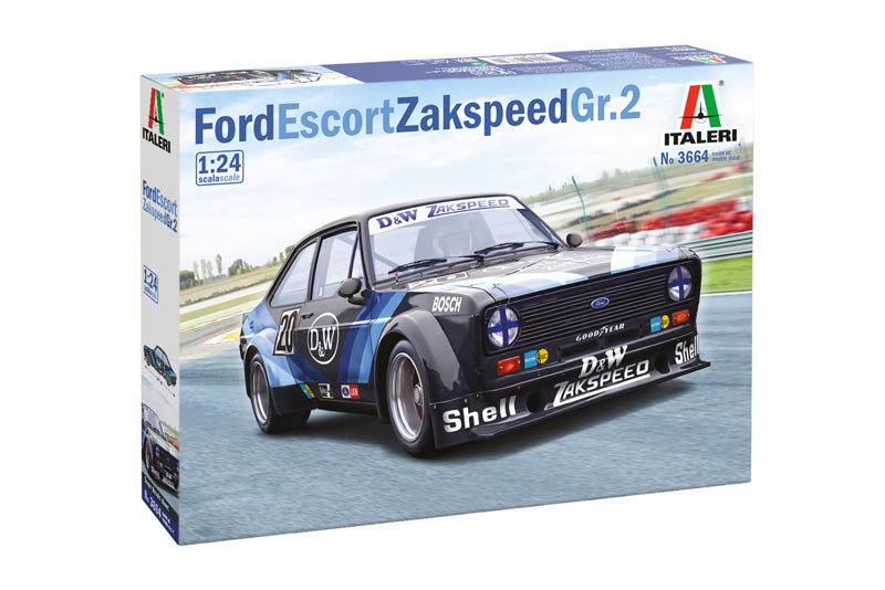 Italeri Ford Escort Zakspeed Gr.2 1:24