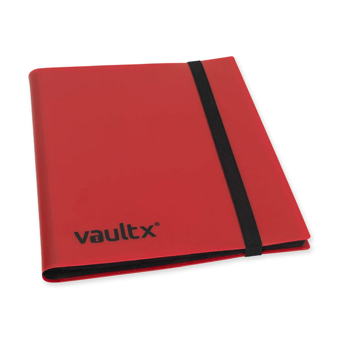 Vault X 9-Pocket Strap Binder - Red