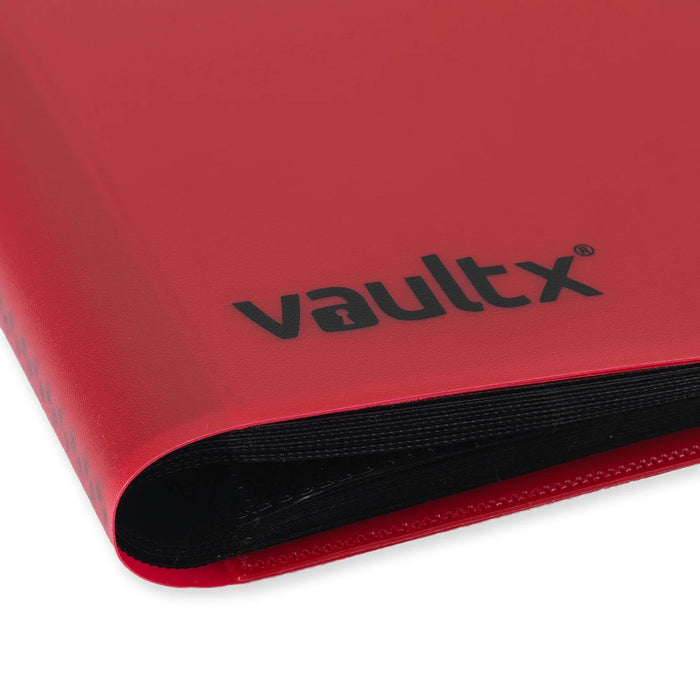 Vault X 9-Pocket Strap Binder - Red