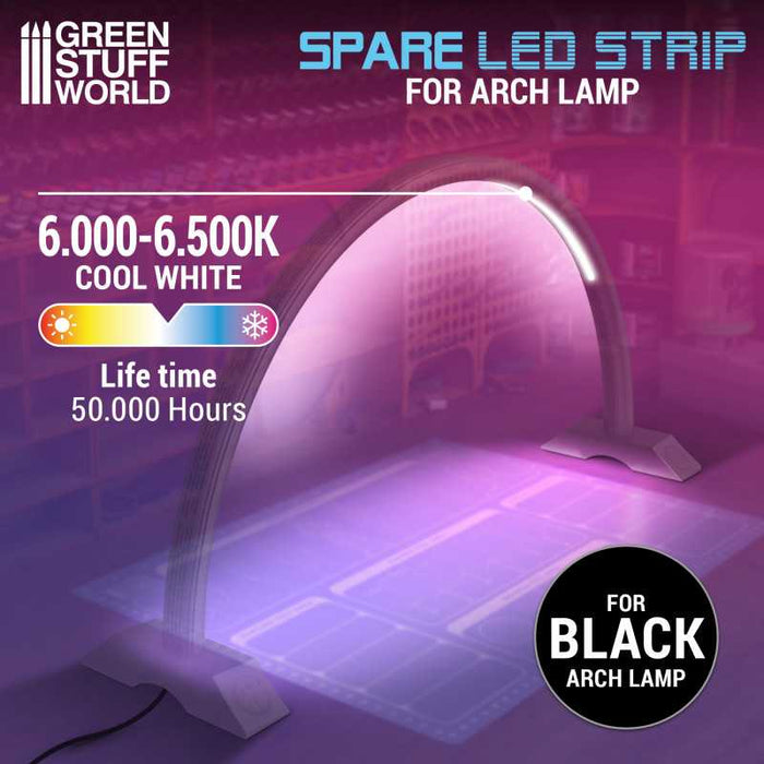 Replacement LED Strip for Arch Lamp - Darth Black