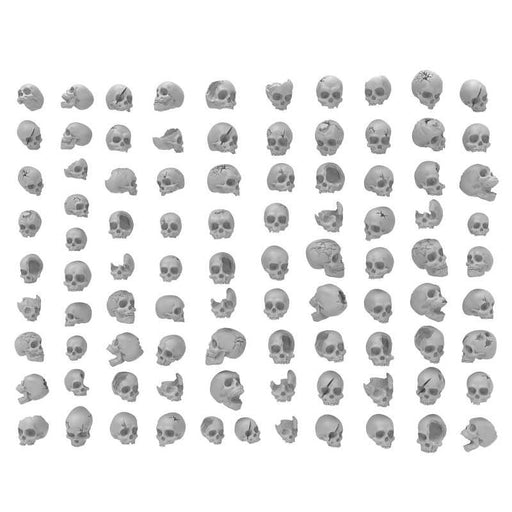 Resin Skulls 1:48-1:35 - 85 Skulls
