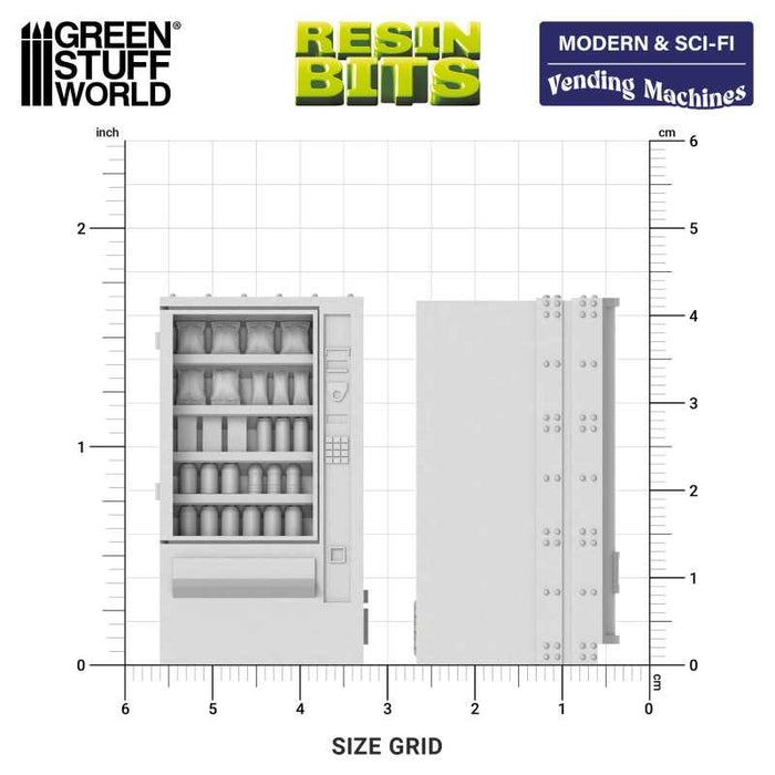 Vending Machines Resin Set