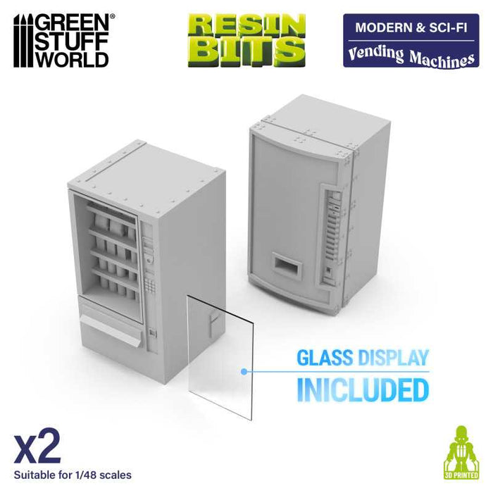 Vending Machines Resin Set