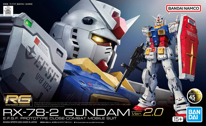 RG RX-78-2 Gundam Ver.2.0