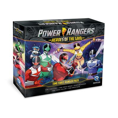 Power Rangers: Heroes of the Grid Time Force Ranger Pack Box Cover
