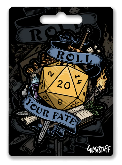 GlassStaff Sticker - Roll Your Fate 2