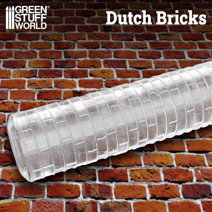 Rolling Pin - Dutch Bricks