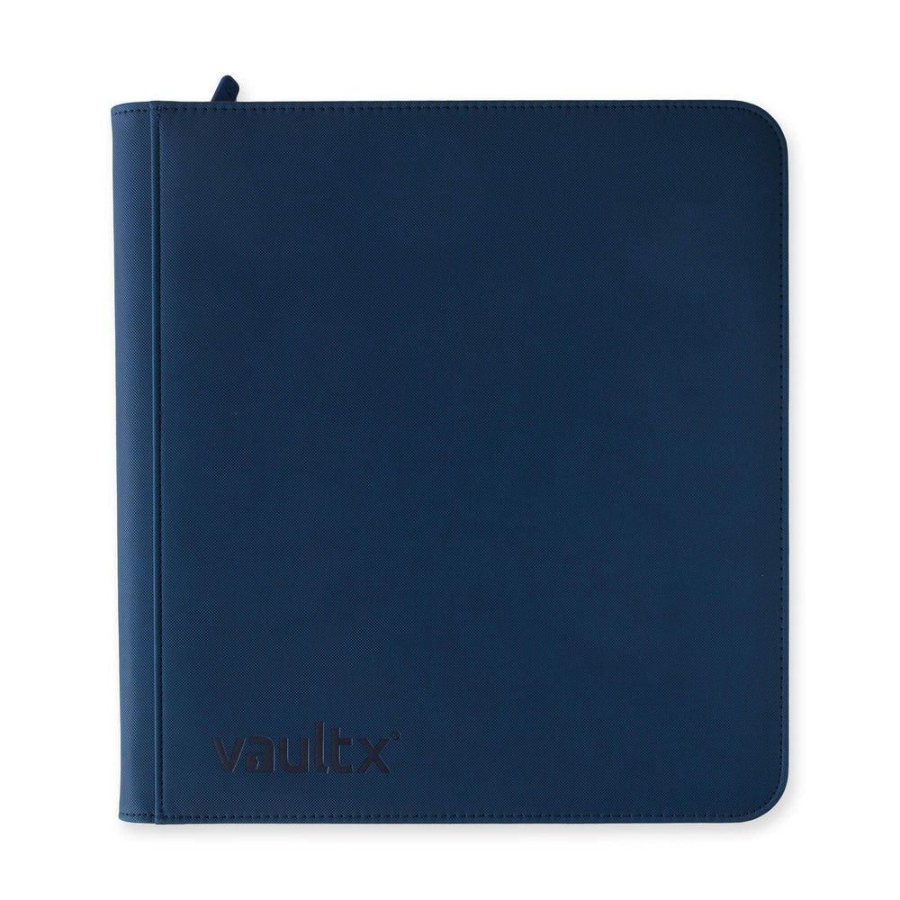 Vault X 12-Pocket Exo-Tec Zip Binder - Royal Blue