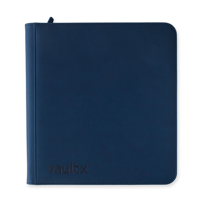 Vault X 12-Pocket Exo-Tec Zip Binder - Royal Blue