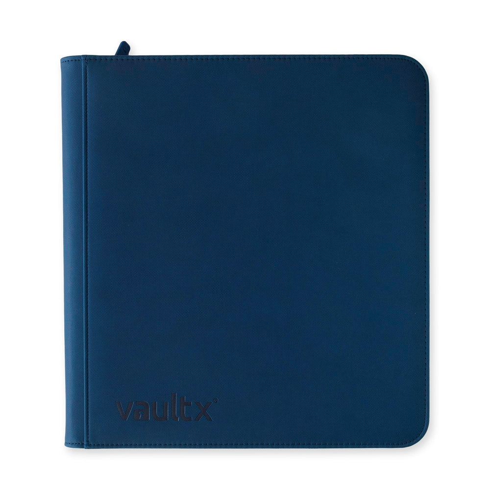 Vault X 12-Pocket Exo-Tec Zip Binder XL - Royal Blue