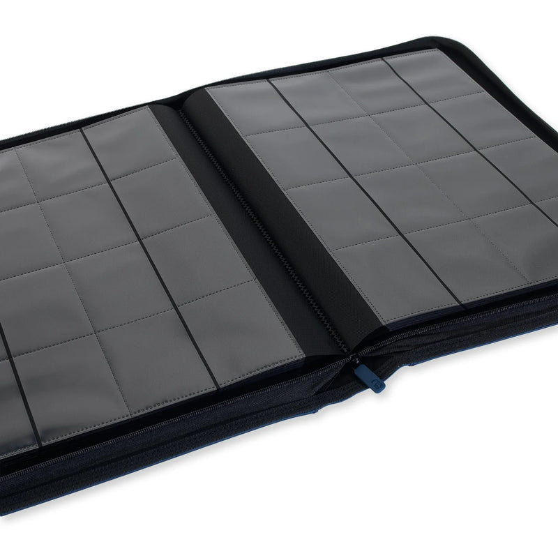 Vault X 16-Pocket Exo-Tec Zip Binder XXL - Blue