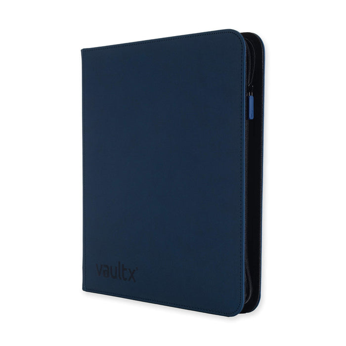 Vault X 12-Pocket Exo-Tec Zip Binder - Royal Blue