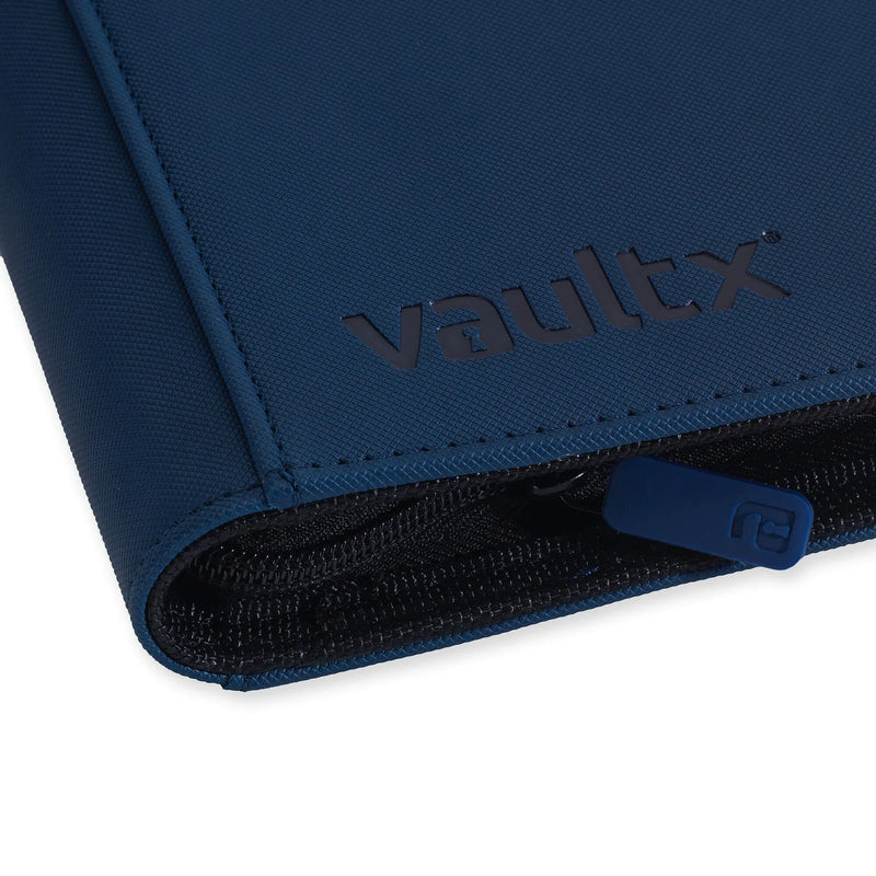 Vault X 4-Pocket Exo-Tec Zip Binder - Royal Blue