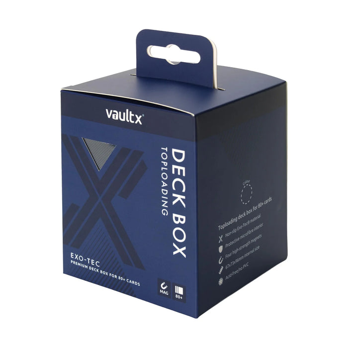Vault X Exo-Tec Toploading Deck Box 80+ - Royal Blue