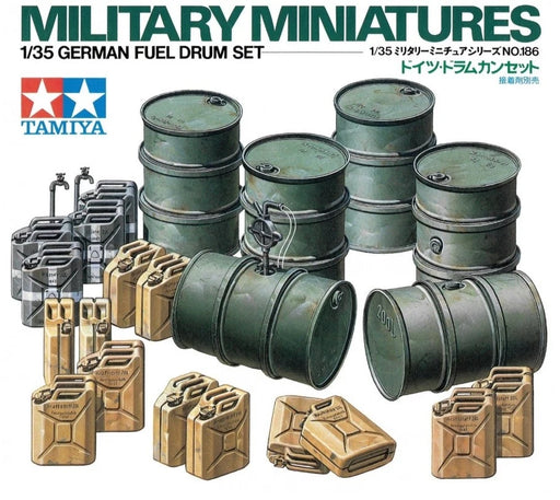 German Fuel Drum Set (1:35)