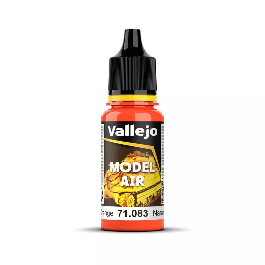 Vallejo Model Air: Orange - 18ml Paint Bottle