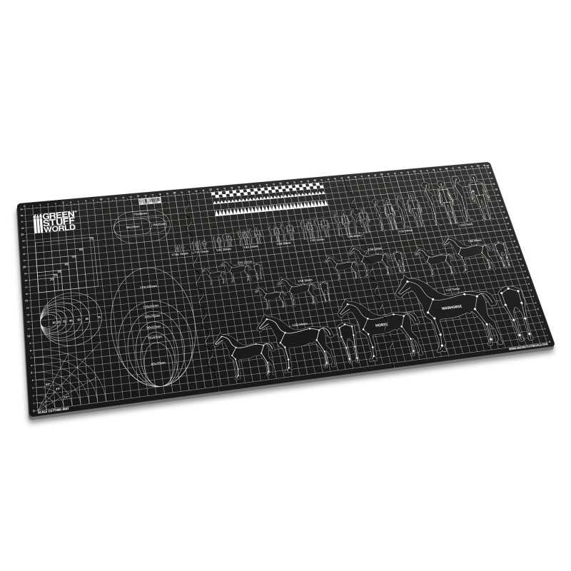 Scale Cutting Mat A3 Extended - Black