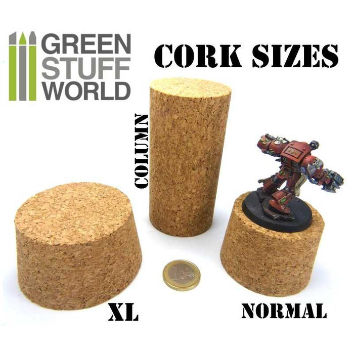 Sculpting Cork Column for Armatures