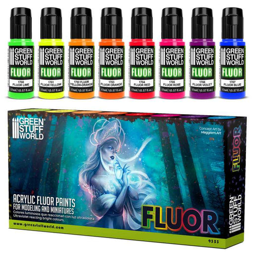 Fluor Paints Set