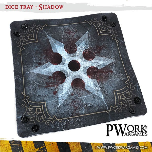 PWork Wargames Dice Tray - Shadow