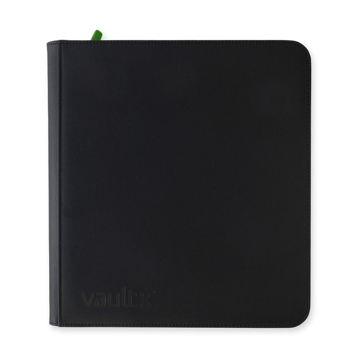 Vault X 12-Pocket Exo-Tec Zip Binder XL - Signature Black