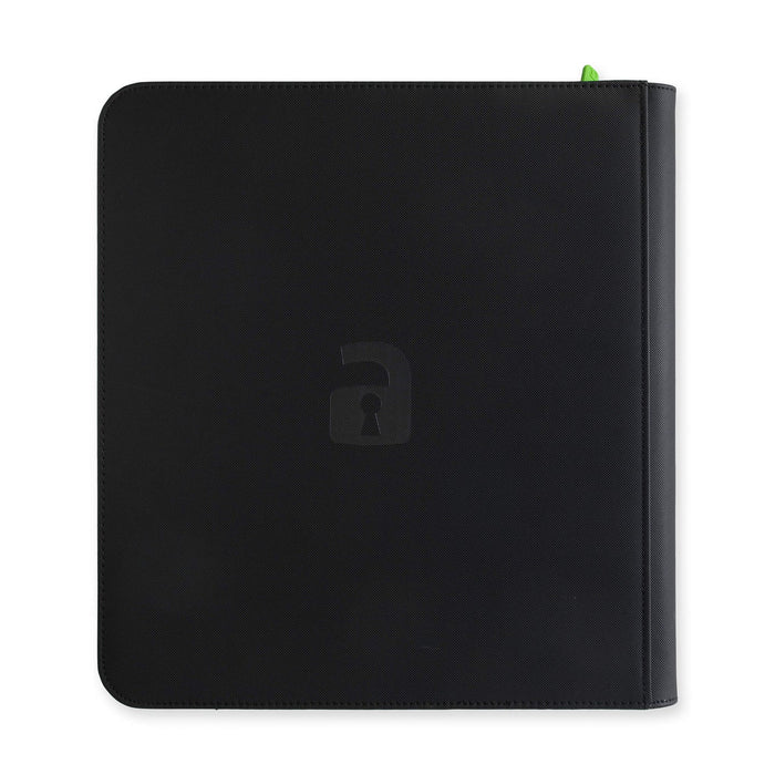 Vault X 12-Pocket Exo-Tec Zip Binder - Signature Black