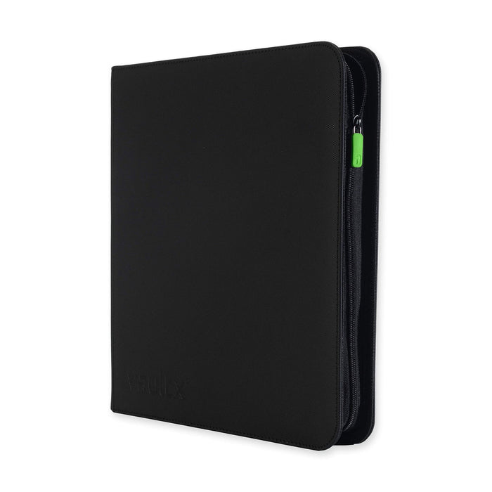 Vault X 12-Pocket Exo-Tec Zip Binder - Signature Black