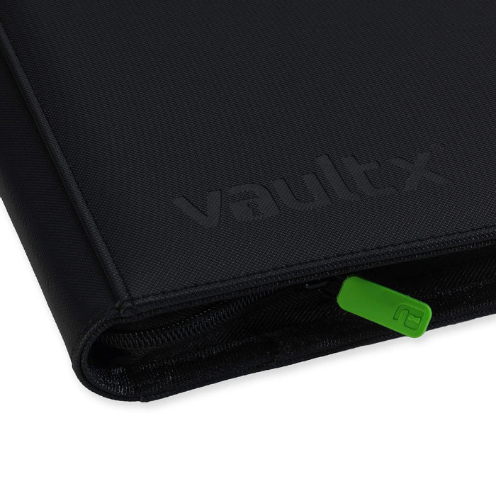 Vault X 12-Pocket Exo-Tec Zip Binder - Signature Black