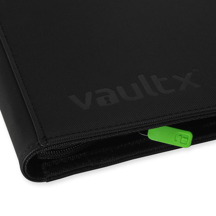 Vault X 9-Pocket Exo-Tec Zip Binder - Signature Black