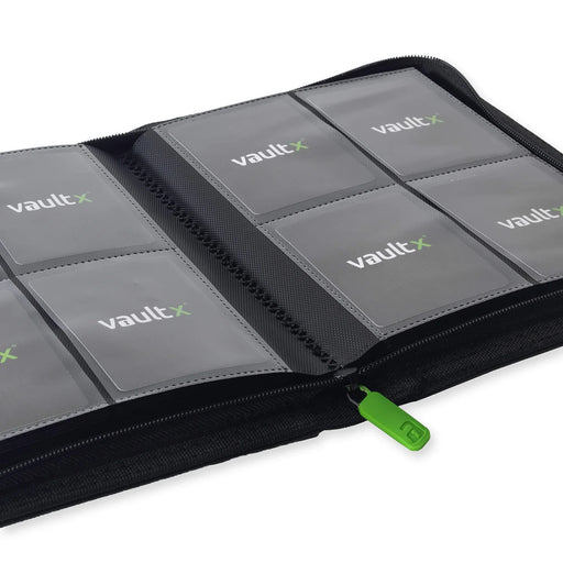 Vault X 4-Pocket Exo-Tec Zip Binder - Signature Black