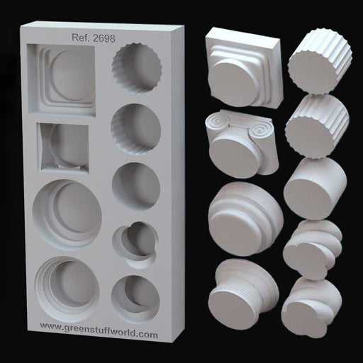 Silicone Moulds - Columns