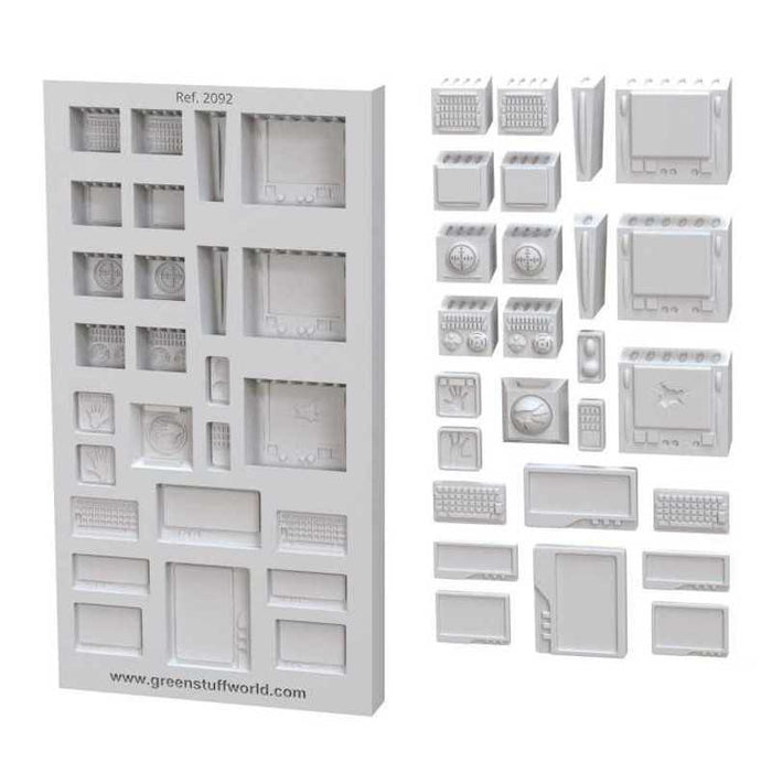Silicone Moulds - Control Panels