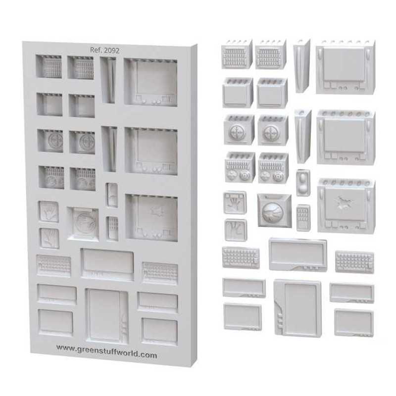 Silicone Moulds - Control Panels