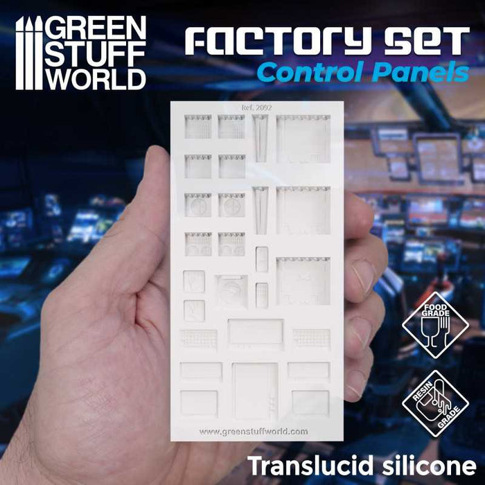 Silicone Moulds - Control Panels