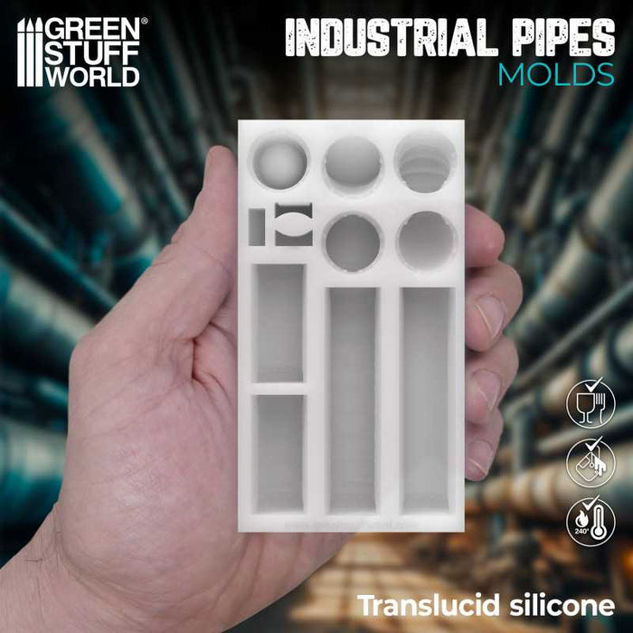 Silicone Moulds - Industrial Pipes