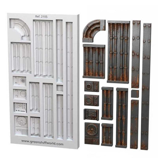 Silicone Moulds - Pipe Circuits