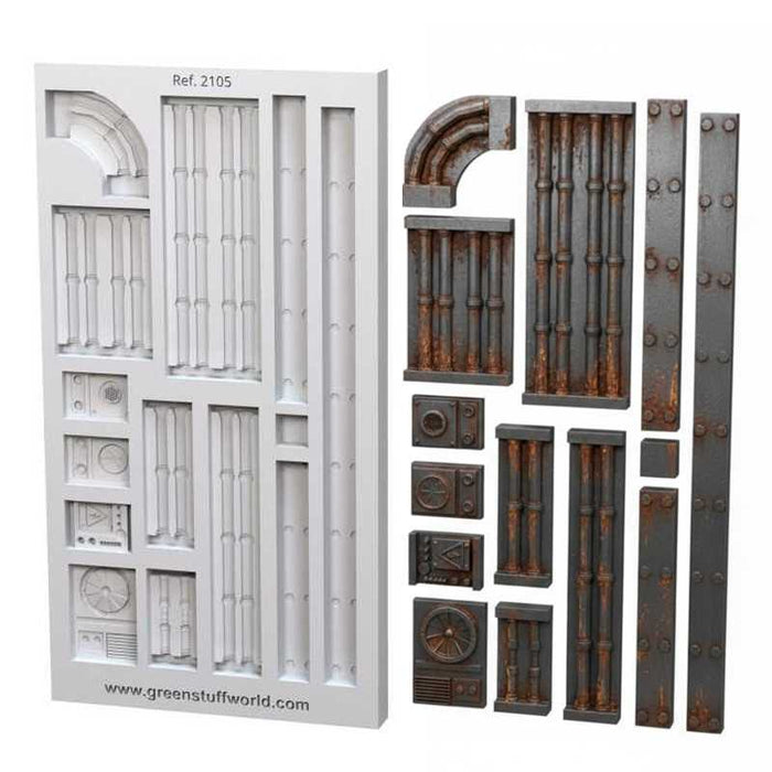 Silicone Moulds - Pipe Circuits