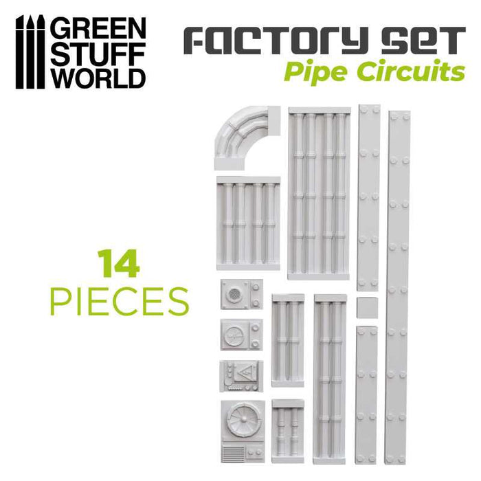 Silicone Moulds - Pipe Circuits