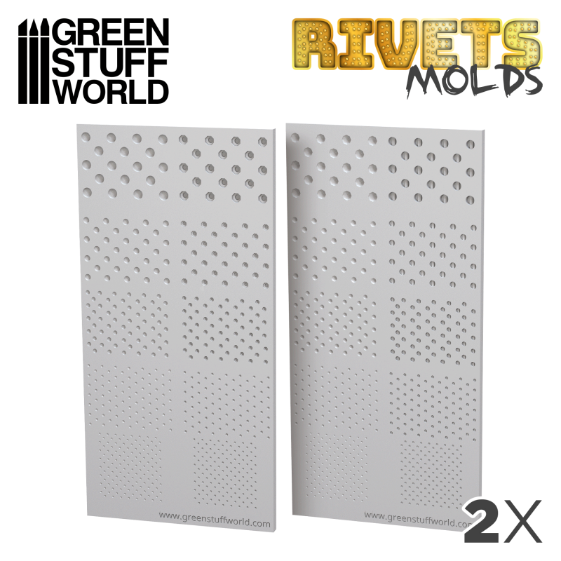 Silicone Moulds - Rivets
