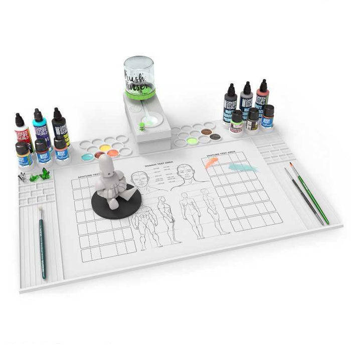 Silicone Painting Mat with Edges