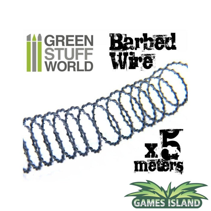 Simulated Barbed Wire (5 Metres) - 1/32 & 1/35 Scale (54mm)