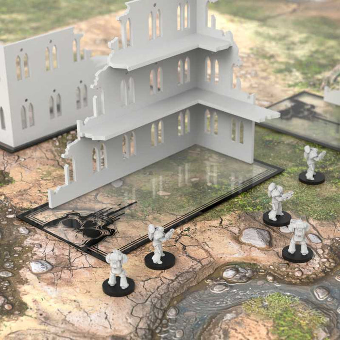 Basic WTC Glasspack Footprints Set - Skull