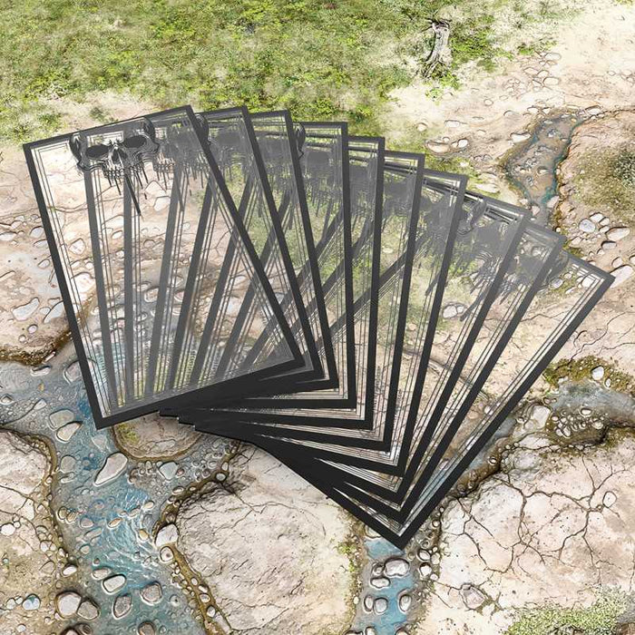 Basic WTC Glasspack Footprints Set - Skull