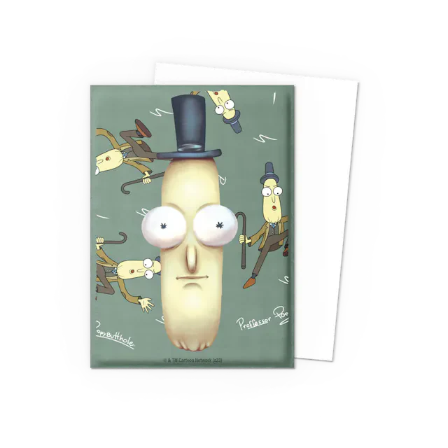 Dragon Shield - Brushed Art Sleeves - Standard Size - Rick & Morty: Mr. Poopy Butthole