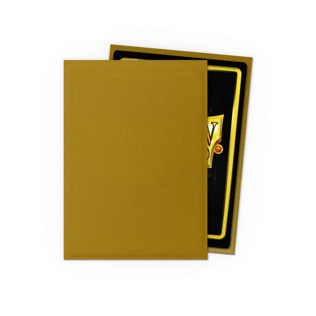 Dragon Shield - Matte Sleeves - Standard Size - Gold